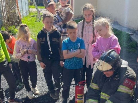 Школьники из деревни Мисцево вспомнили правила пожарной безопасности Новости Орехово-Зуево 